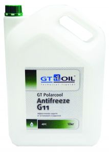 Антифриз GT Polarcool Antifreeze G11 зеленый (1кг) Антифриз GT Polarcool Antifreeze G11 зеленый (1кг)