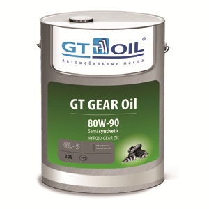 Масло трансмиссионное GT GEAR Oil, 80W-90, GL-5, 1л Масло трансмиссионное GT GEAR Oil, 80W-90, GL-5, 1л